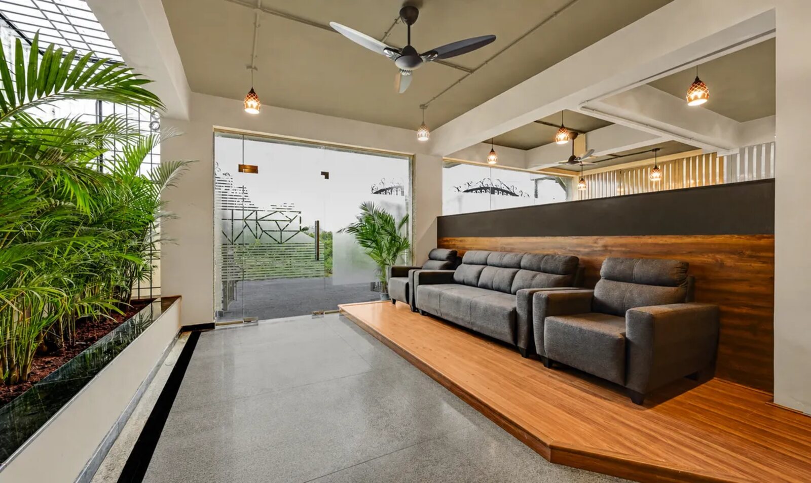 Lounge at Worldtree Suites Manyata